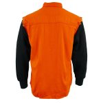 NexGen DM3333 Men’s Orange with Black Long Sleeve Button Down Shirt - Image 2
