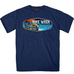 Hot Leathers EDM1187 Men’s 2023 Daytona Bike Week Chopper T-Shirt - Image 2