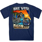 Hot Leathers EDM1187 Men’s 2023 Daytona Bike Week Chopper T-Shirt