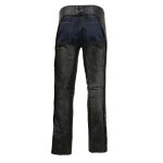 Event Biker EL1117BO Black Real Premium Leather Motorcycle Chaps for Men – Premium Leather Riding Chaps - Image 11