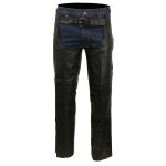 Event Biker EL1117BO Black Real Premium Leather Motorcycle Chaps for Men – Premium Leather Riding Chaps - Image 10
