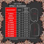 Event Leather EL1315 Men’s Club Style Black Leather Motorcycle Riders Vest w/ Side Lace – Riding Club - Image 3