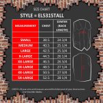 Event Leather EL5315T Men’s Black Classic Side Lace Biker Vest in Big and Tall Sizes - Image 3