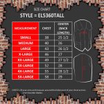 Event Leather EL5360TALL Men’s Side Lace Vest with Denim Style Pockets Tall Sizes - Image 3