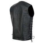 Event Leather EL5360TALL Men’s Side Lace Vest with Denim Style Pockets Tall Sizes - Image 11