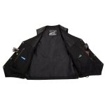 Event Leather EL5391 Men’s Black Leather 10 Pocket Side Lace Vest - Image 7