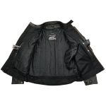 Event Leather EL5410 Men’s Black Side Lace Scooter Jacket with Vents – Motorcycle Riding Jackets - Image 6