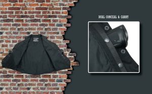 Event Leather’s ELM3905 Men’s ‘Mayhem’ 100% Genuine Motorcycle Leather Vest | Biker Vests with Embossed Skull & Wing - Image 5