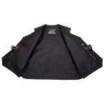Event Leather ELM3920 Men’s Black Leather Pre-Patched Bikers Vest w/ 6 Pockets – 23 Patches and Side Laces - Image 6