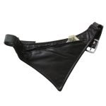 Hot Leathers FAA1001 Black Leather Boot Scarf - Image 2