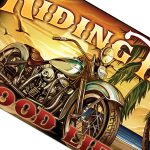 Hot Leathers FGA1070 Riding the Good Life Flag - Image 2
