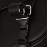 First Manufacturing FIBAG8009 Black Leather Mountable Motorcycle Saddlebags - Image 4