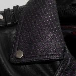 First Manufacturing FIL184CJS Women’s ‘The Iris’ Black Leather Motorcycle Jacket - Image 4