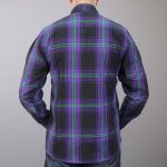 Hot Leathers FLM2011 Men’s Voodoo Flannel Long Sleeve Shirt - Image 2