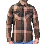Hot Leathers FLM2013 Men’s Sidewinder Flannel Long Sleeve Shirt