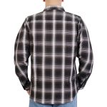 Hot Leathers FLM2023 Men’s White and Black Flannel Long Sleeve Shirt - Image 2