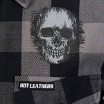 Hot Leathers FLM2101 Men’s Grave Rub Flannel Long Sleeve Shirt - Image 4