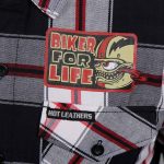Hot Leathers FLM2104 Men’s Bobber Monster Flannel Long Sleeve Shirt - Image 4