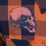 Hot Leathers FLM2108 Men’s Ancient Skull Flannel Long Sleeve Shirt - Image 4