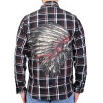 Hot Leathers FLM2109 Men’s Headdress Flannel Long Sleeve Shirt