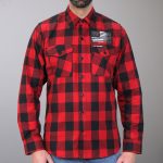 Hot Leathers FLM2110 Men’s Bullets Flannel Long Sleeve Shirt - Image 2