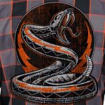 Hot Leathers FLM2111 Men’s Rattler Flannel Long Sleeve Shirt - Image 5