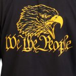 Hot Leathers FLM2114 Men’s We the People Long Sleeve Solid Black Flannel Shirt - Image 6