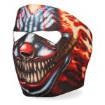 Hot Leathers FMA1023 Smoking Clown Neoprene Face Mask - Image 3
