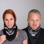 Hot Leathers FWC1001 Human Skull Face Wrap Neck Warmer - Image 7