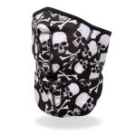 Hot Leathers FWC2003 Skull and Crossbones Face Wrap Neck Warmer - Image 3