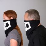Hot Leathers FWS1015 Stretchable Skull Face Mask - Image 7
