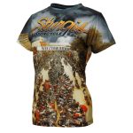 Hot Leathers Ladies Sturgis Main Street Fitted 3D All Over Printed T-Shirt GLS1004 - Image 2