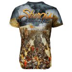 Hot Leathers Ladies Sturgis Main Street Fitted 3D All Over Printed T-Shirt GLS1004 - Image 4