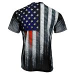 Hot Leathers Men’s Short Sleeve American Flag 3D All Over Printed T-Shirt GMB1002 - Image 4
