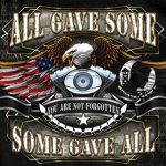 Hot Leathers GMD1031 Men’s ‘All Gave Some’ POW Eagle T-Shirt - Image 3