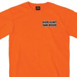 Hot Leathers GMD1091 Mens ‘Can You See Me Now’ Safety Orange T-Shirt - Image 4