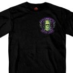 Hot Leathers GMD1328 ‘Frankie’s Speed Shop’ Mens Black T-Shirt - Image 4