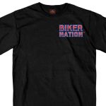 Hot Leathers GMD1346 ‘Put Down The Phone’ Mens Black T-Shirt - Image 2