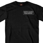 Hot Leathers GMD1357 Mens ‘Watch Out’ Double Sided Black T-Shirt - Image 4