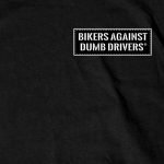 Hot Leathers GMD1357 Mens ‘Watch Out’ Double Sided Black T-Shirt - Image 3