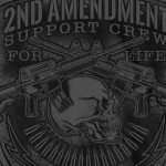 Hot Leathers GMD1442 Men’s Black ‘2nd Amendment Support’ T-Shirt - Image 4