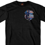 Hot Leathers GMD1449 Men’s ‘Brotherhood of First Responders Police’ Black T-Shirt - Image 3