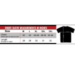 Hot Leathers GMD1453 Men’s Back Off Bone Finger Black T-Shirt - Image 3