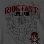 Hot Leathers GMD1480 Men’s Sugar Wrenches Charcoal Short Sleeve T-Shirt - Image 2