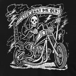 Hot Leathers GMD1484 Men’s Black ‘Reaper’ T-Shirt - Image 4