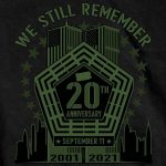 Hot Leathers GMD1495 Men’s Black ‘9-11 We Still Remember’ T-Shirt - Image 4