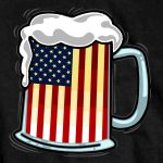 Hot Leathers GMD1496 Men’s Beer Mug Flag T-Shirt - Image 4