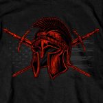Hot Leathers Men’s Defend Your Liberty Roman Soldier T-Shirt GMD1506 - Image 4
