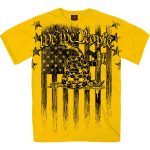 Hot Leathers GMD1507 Men’s Yellow We The People Are Pissed Off T-Shirt