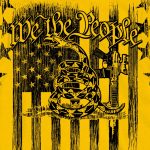 Hot Leathers GMD1507 Men’s Yellow We The People Are Pissed Off T-Shirt - Image 3